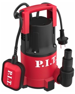Электрический водяной насос P.I.T. PSW400-C1, 400 Вт, погружной, дренажный, производительность 8 м³/час, глубина погружения 7 м, 4.75 кг (PSW400-C1) P.i.t.