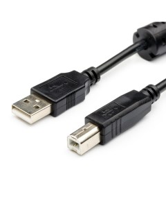 Кабель USB 2 0 Am USB 2 0 Bm ферритовый фильтр 1 5м AT5474 AT5474 Atcom
