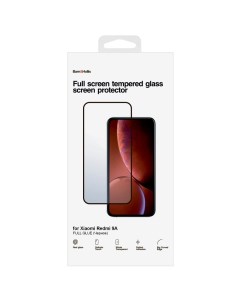 Защитное стекло для экрана смартфона Xiaomi Redmi 9A FullScreen черная рамка УТ000021873 Barn&hollis