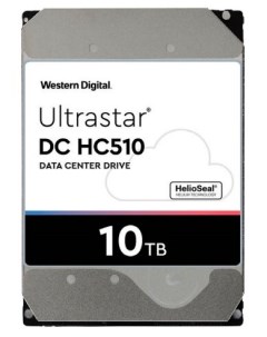 Жесткий диск HDD 10Tb Ultrastar DC HC510 3 5 7 2K 256Mb 4Kn 512e SATA3 HUH721010ALE600 Western digital