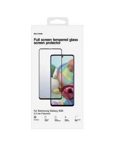 Защитное стекло для экрана смартфона Samsung SM A505 Galaxy A50 FullScreen черная рамка УТ000021471 Barn&hollis