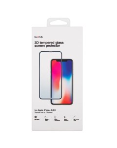 Защитное стекло для задней панели смартфона Apple iPhone X XS FullScreen 3D УТ000021465 Barn&hollis
