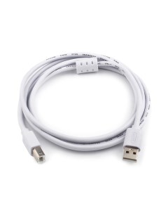 Кабель USB 2 0 Am USB 2 0 Bm ферритовый фильтр 5м белый AT0109 AT0109 Atcom