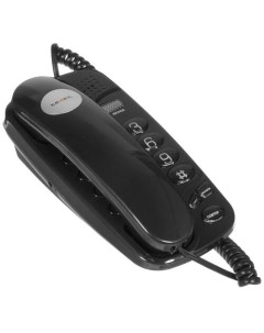 Проводной телефон teXet TX-238, черный Texet