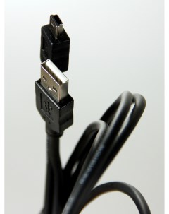 Кабель USB 2 0 Am Mini USB 2 0 Bm 1м черный TC6911BK 1 0M Telecom
