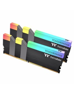 Комплект памяти DDR4 DIMM 32Gb 2x16Gb 3200MHz CL16 1 35 В TOUGHRAM RGB R009D416GX2 3200C16A Retail Thermaltake