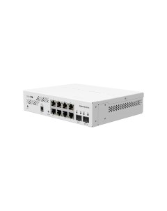 Коммутатор Cloud Smart Switch, управляемый, кол-во портов: 8x1 Гбит/с, кол-во SFP/uplink: SFP+ 2x10 Гбит/с (CSS610-8G-2S+IN) Mikrotik