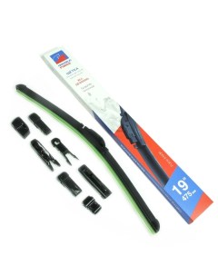 Щетка стеклоочистителя бескаркасная DFF19 47.5 см, 19", 1 шт. (DFF19) Double force