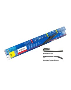 Щетка стеклоочистителя каркасная Snowguard 30 см, 12", зимняя, 1 шт. (S-12) Avantech