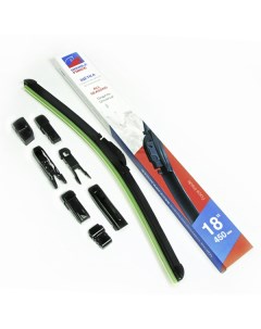 Щетка стеклоочистителя бескаркасная DFF18 45 см, 18", 1 шт. (DFF18) Double force