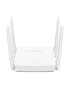 Wi-Fi роутер AC10, 802.11a/b/g/n/ac, 2.4 / 5 ГГц, до 1.17 Гбит/с, LAN 3x100 Мбит/с, WAN 1x100 Мбит/с, внешних антенн: 4x5 дБи (AC10 AC1200) Mercusys