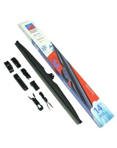 Щетка стеклоочистителя каркасная DFW14 35 см, 14", зимняя, 1 шт. (DFW14) Double force