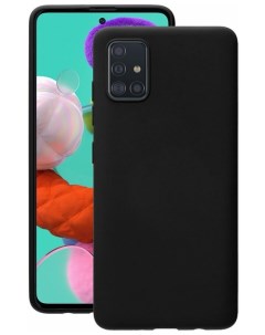 Чехол накладка 31726 для смартфона Samsung Galaxy A51 2020 TPU черный 87416 Deppa
