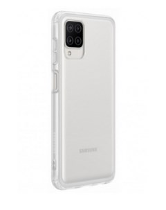 Чехол накладка Soft Clear Cover для смартфона Galaxy A12 прозрачный EF QA125TTEGRU Samsung