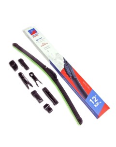 Щетка стеклоочистителя бескаркасная DFF12 30 см, 12", 1 шт. (DFF12) Double force