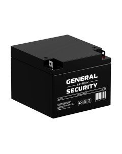 Аккумуляторная батарея для ИБП GSL 1226 12V 26Ah GSL 26 12 General security