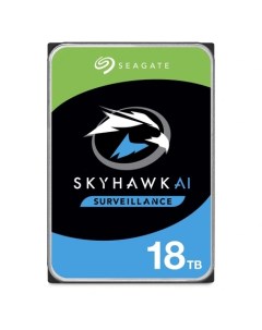 Жесткий диск HDD 18Tb SkyHawk AI 3 5 7200rpm 256Mb SATA3 ST18000VE002 Seagate
