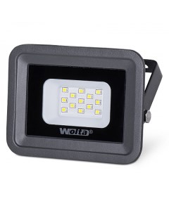 Прожектор светодиодный WFL 10W 06 10Вт 900лм 5700 IP65 серый Wolta