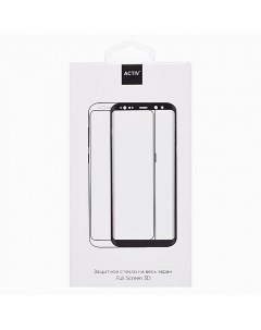 Защитное стекло Clean Line для экрана смартфона Samsung SM G991 Galaxy S21 FullScreen черная рамка 3 Activ