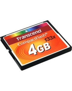 Карта памяти 4Gb CompactFlash 133X Transcend