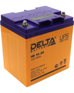 Аккумуляторная батарея для ИБП Delta HR HR12 26 12V 26Ah Delta battery