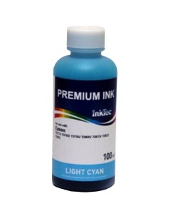 Чернила E0010 100MLC 100 мл светло голубой совместимые для Epson Stylus Photo 1390 1400 1410 R260 R2 Inktec