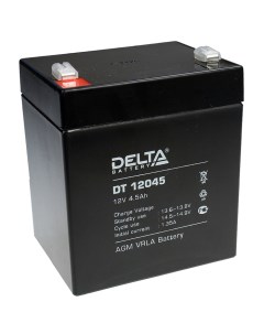 Аккумуляторная батарея для ОПС Delta DT DT 12045 12V 4 5Ah Delta battery