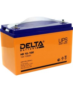 Аккумуляторная батарея для ИБП Delta HR HR12 100 HR12 100L 12V 100Ah Delta battery