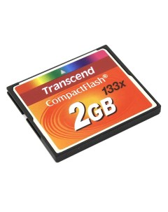 Карта памяти 2Gb CompactFlash 133X Transcend