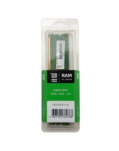Память DDR3 DIMM 4Gb 1600MHz CL11 1 5 В Basetech