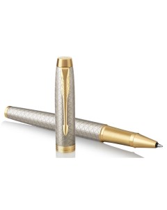 Ручка роллер IM Premium T323 черный металл колпачок подарочная упаковка 1931686 Parker