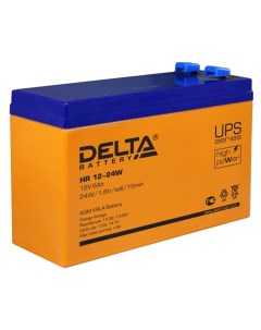 Аккумуляторная батарея для ИБП Delta HR W HR12 24W 12V 6Ah Delta battery
