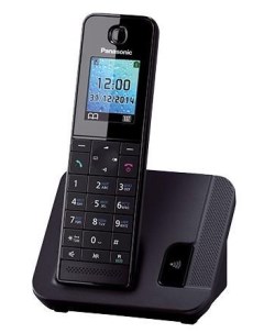 Радиотелефон KX TGH210 DECT АОН черный Panasonic