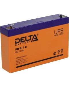 Аккумуляторная батарея для ИБП Delta HR HR6 7 2 6V 7 2Ah Delta battery