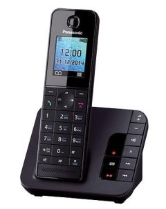 Радиотелефон KX TGH220 DECT АОН черный Panasonic