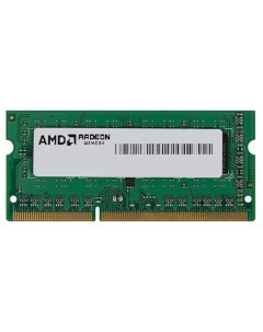 Память DDR3 SODIMM 4Gb 1600MHz CL11 R534G1601S1S UGO Amd