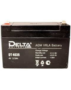 Аккумуляторная батарея для ИБП Delta DT DT 4035 4V 3 5Ah Delta battery