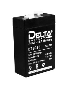Аккумуляторная батарея для ИБП Delta DT DT 6028 6V 2 8Ah Delta battery