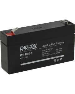 Аккумуляторная батарея для ИБП Delta DT DT 6012 6V 1 2Ah Delta battery