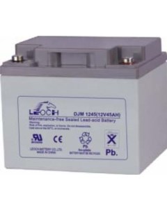 Аккумуляторная батарея для ИБП DJM1245 12V 45Ah Leoch