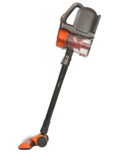Вертикальный ручной пылесос VCS 4011 150Вт питание от аккумулятора черный оранжевый 11687 Supra