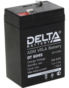 Аккумуляторная батарея для ИБП Delta DT DT 6045 6V 4 5Ah Delta battery