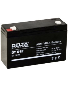 Аккумуляторная батарея для ИБП Delta DT DT 612 6V 12Ah Delta battery