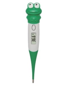 Термометр электронный DT 624 лягушка зеленый белый DT 624 FROG A&d