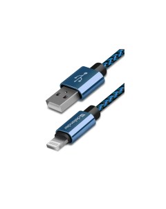 Кабель USB2 0 Am Lightning M 1m синий 87811 Defender