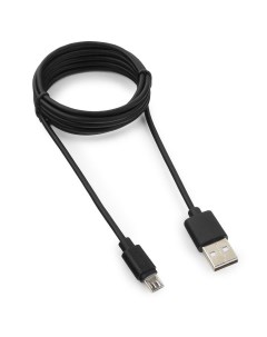 Кабель USB Micro USB 1 8 м черный GCC mUSB2 AMBM 1 8M Гарнизон