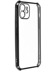 Чехол накладка Beatle для смартфона Apple iPhone 12 силикон черный УТ000025595 Xundd