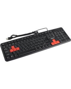 Клавиатура проводная LY 403 мембранная USB черный EX264080RUS Exegate