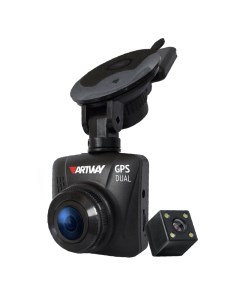 Видеорегистратор AV 398 2 камеры 1920x1080 30 к с 170 G сенсор microSD microSDHC Artway