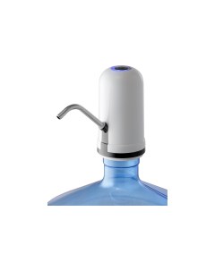 Помпа для воды на бутыль 9 аккумуляторная без нагрева без охлаждения белый 6919 Vatten